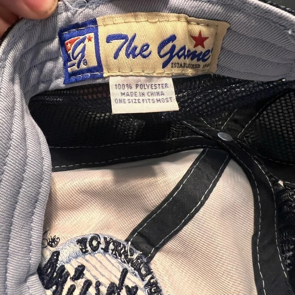 Vintage North Carolina Tar Heels The Game Circle Hat Snapback